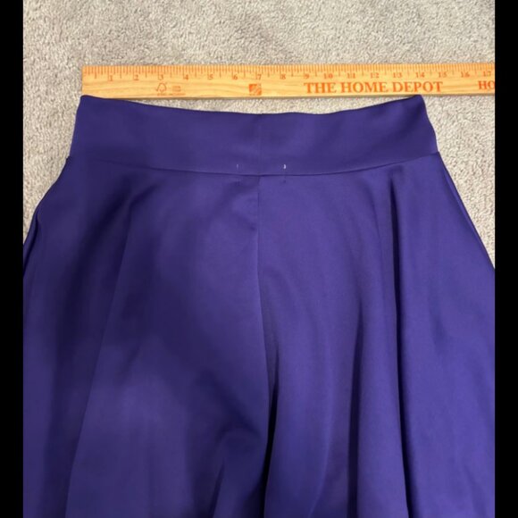 Made by Johnny purple skirt M - Picture 5 of 5